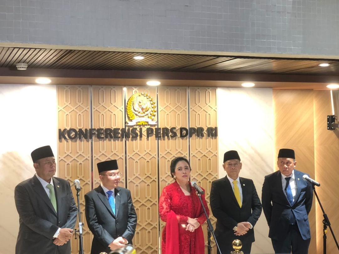 Ketua dan Wakil DPR RI Periode 2024-2029 <b>(NTVnews.id)</b>