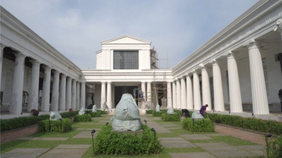 Museum Nasional Indonesia. <b>(Tangkapan layar X)</b>