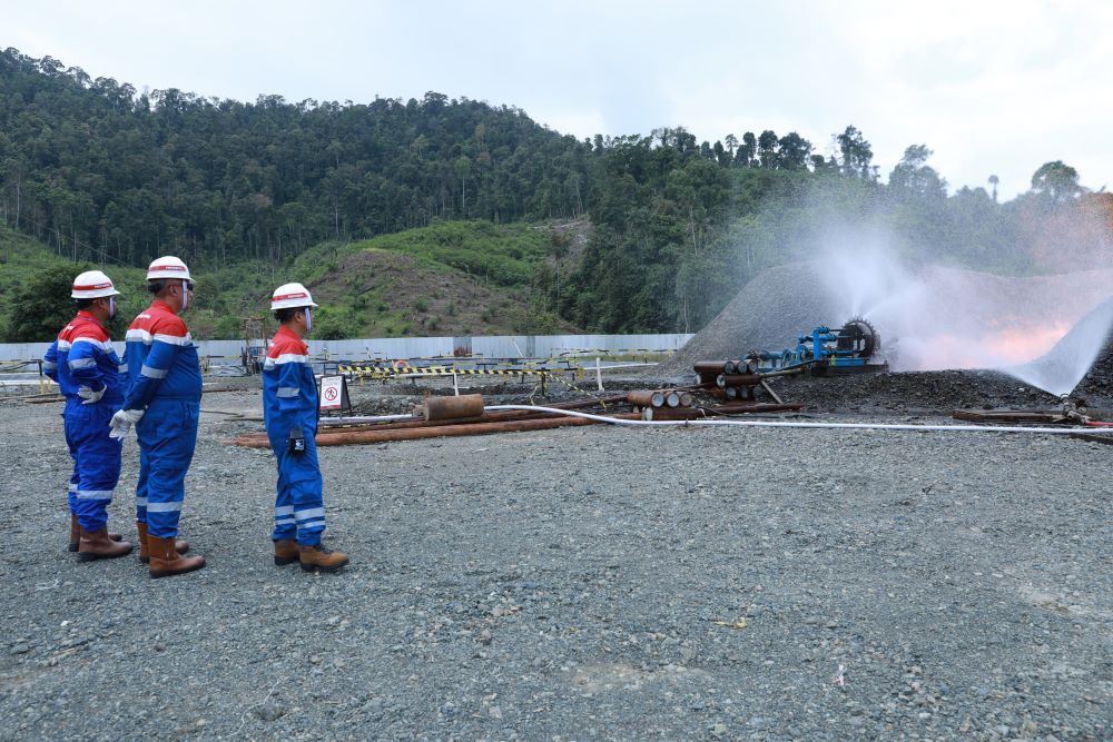 PT Pertamina EP Cepu, PHE menemukan potensi sumberdaya migas di sumur Tedong (TDG)-001 yang berada di area Kecamatan Mamosalato, Kabupaten Morowali Utara - Sulawesi Tengah/Foto: Istimewa