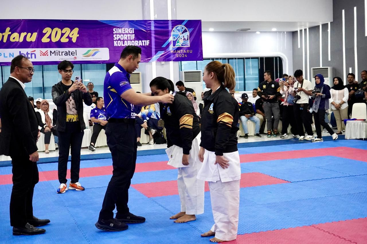 Kejuaraan karate Hantaru 2024 <b>(ist)</b>