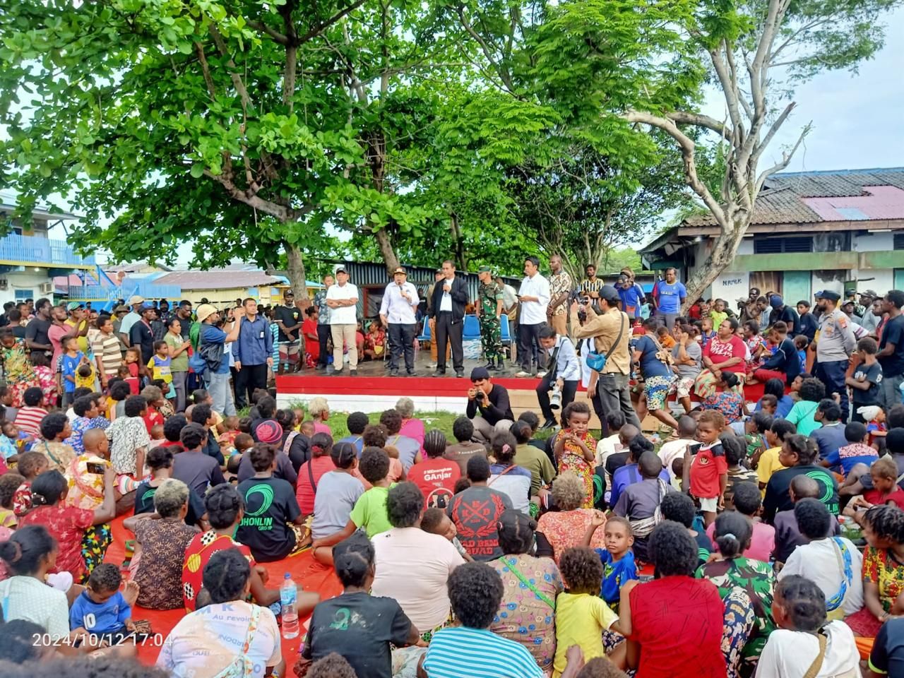 Wamenhan Dampingi Mentan Tinjau Lokasi Lahan Pengembangan Food Estate <b>(Ist)</b>