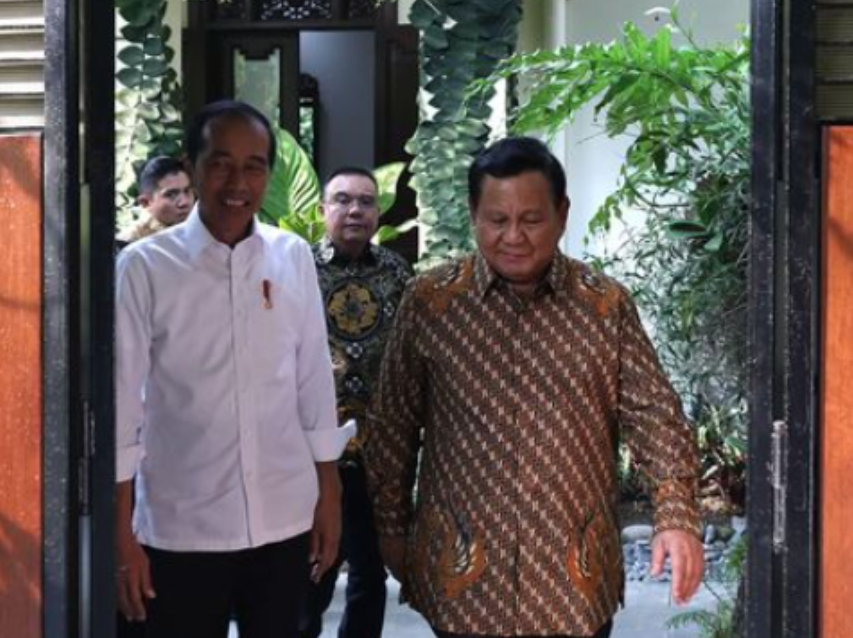 Prabowo dan Jokowi bertemu <b>(Instagram Prabowo)</b>