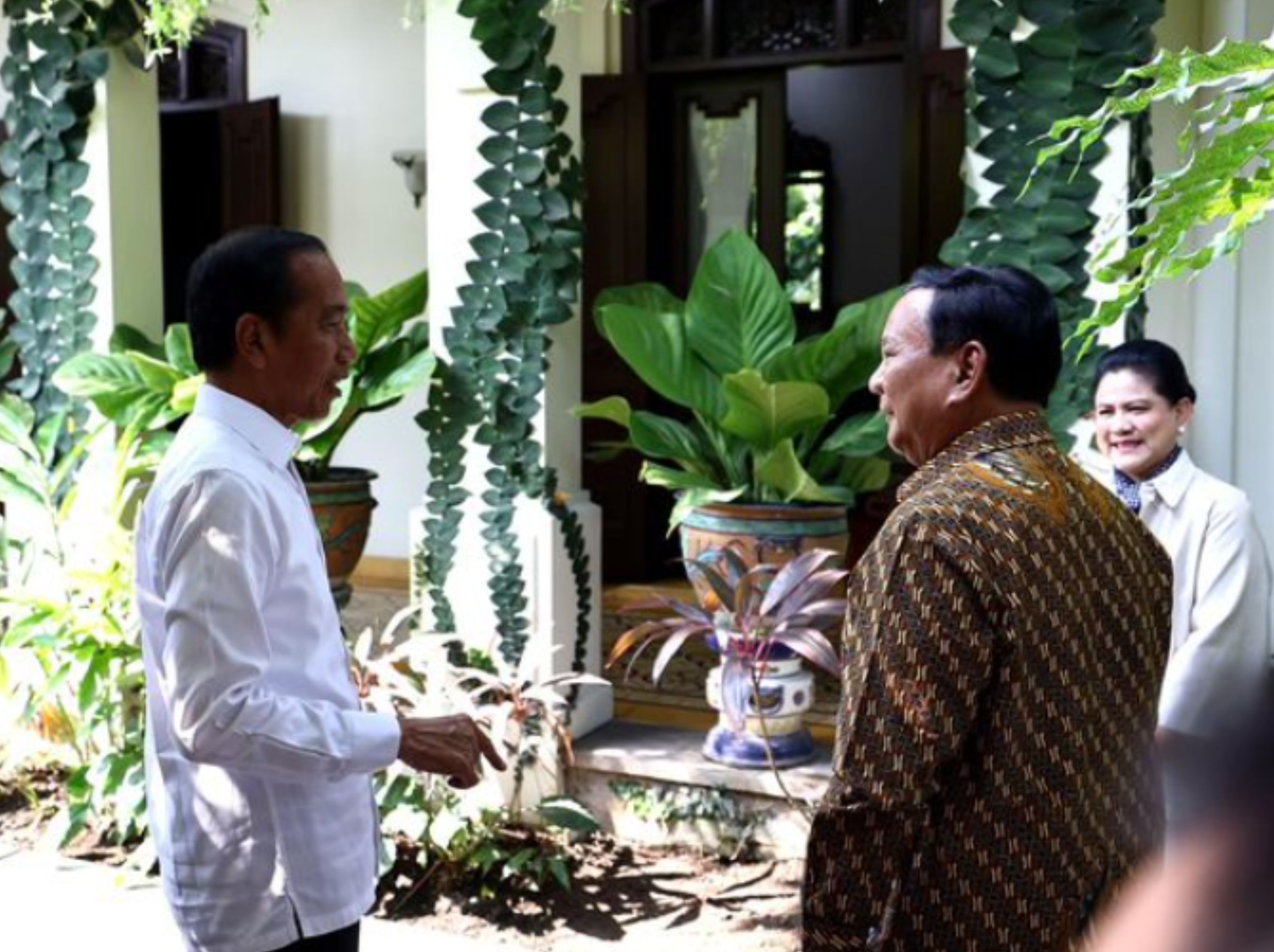 Prabowo Subianto bertemu Jokowi <b>(Instagram Prabowo Subianto)</b>