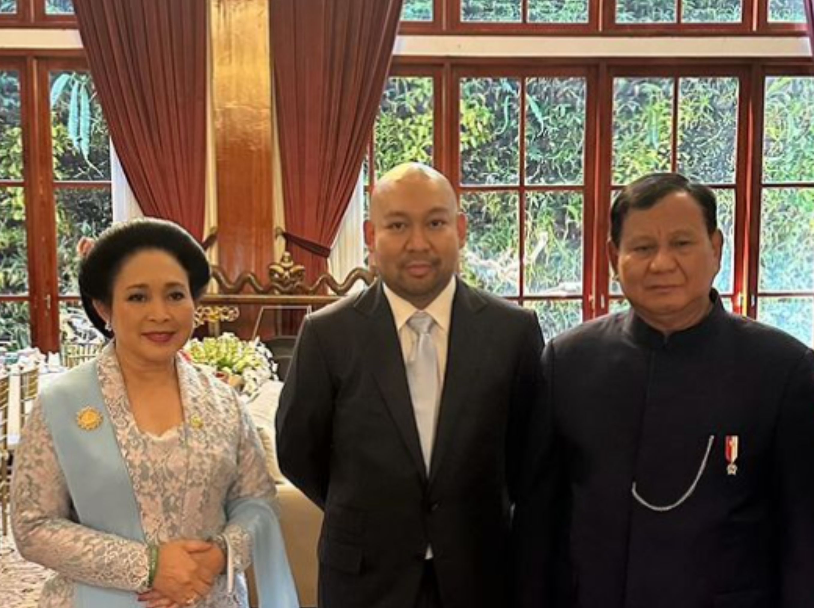 Prabowo Subianto, Didit dan Titiek Soeharto <b>(INSTAGRAM TITIEK)</b>