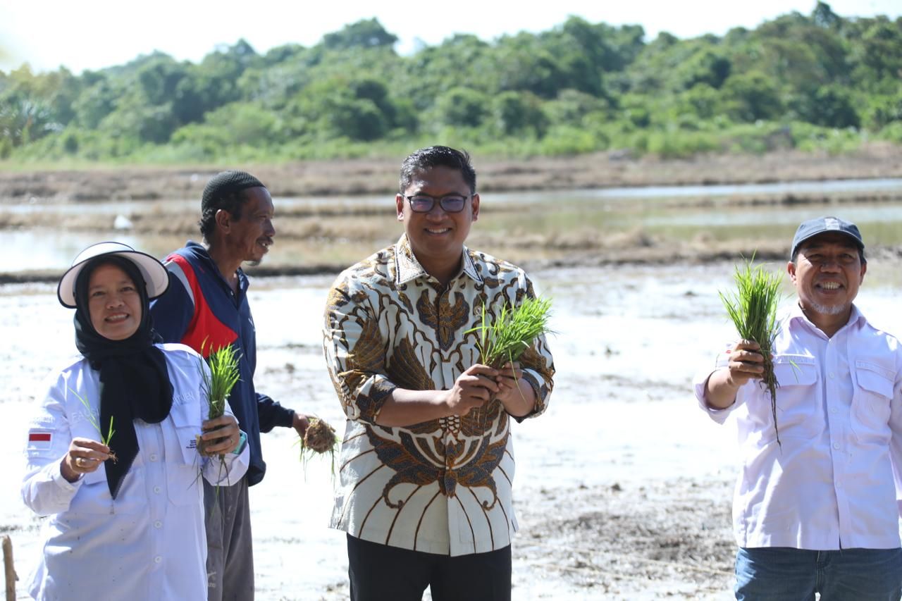 Wamentan Sudaryono jelaskan pentingnya cetak sawah 3 juta hektare di Indonesia/Ist