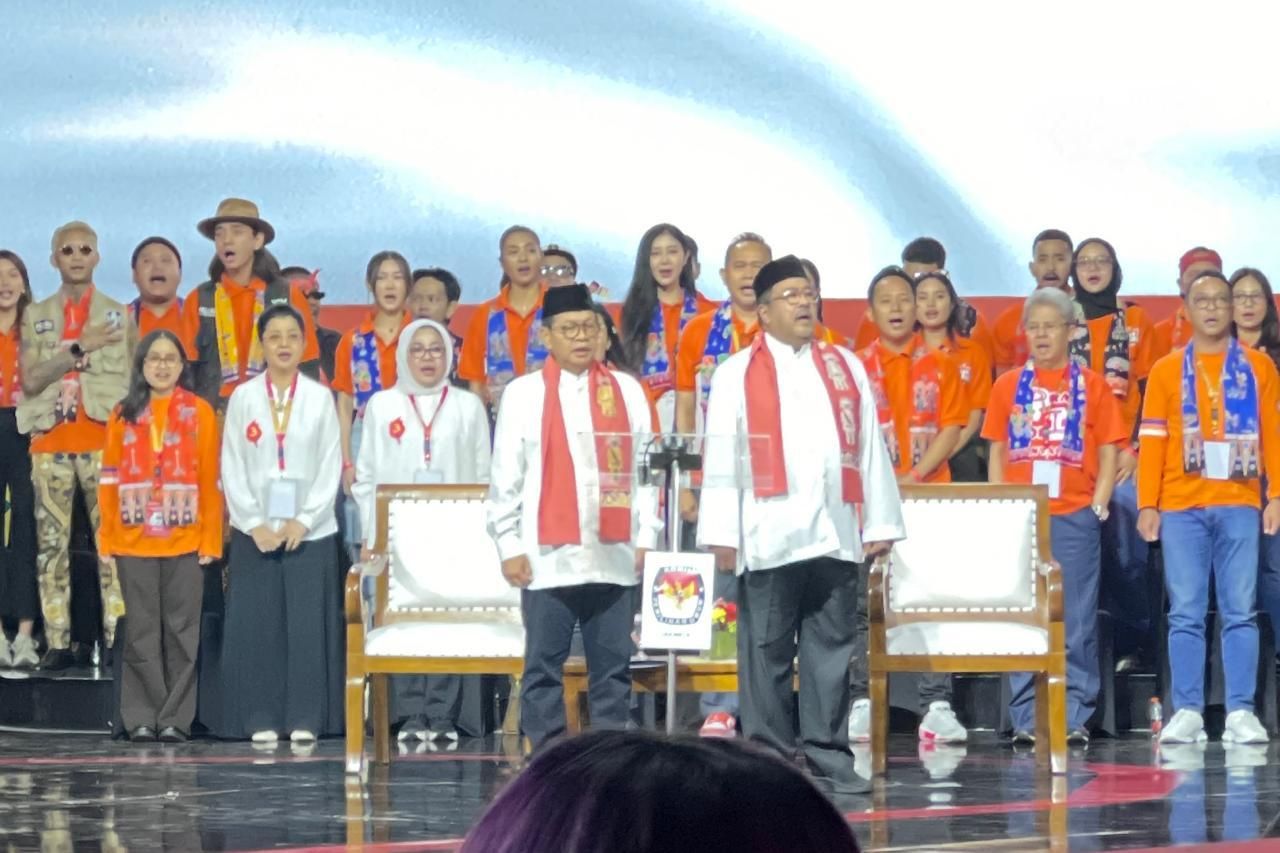 Pramono-Rano di debat kedua Pilkada Jakarta 2024. 