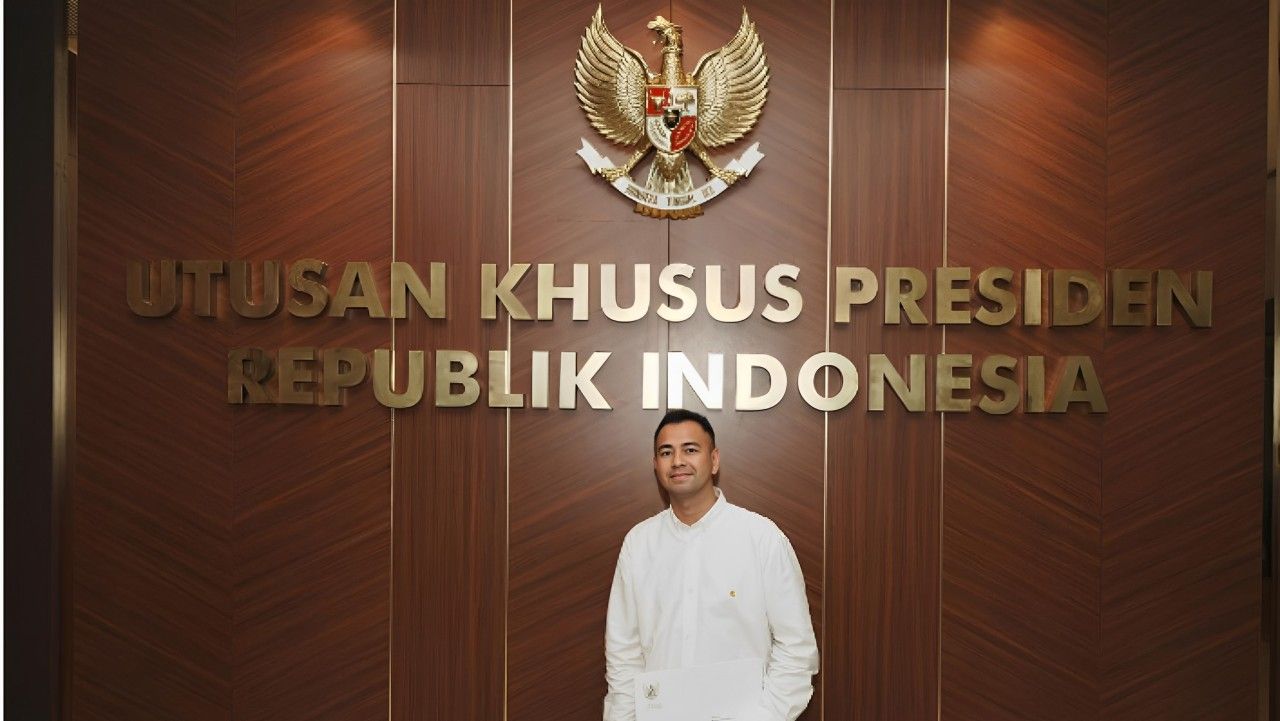 Raffi Ahmad di Kantor Utusan Khusus Presiden <b>(Instagram)</b>