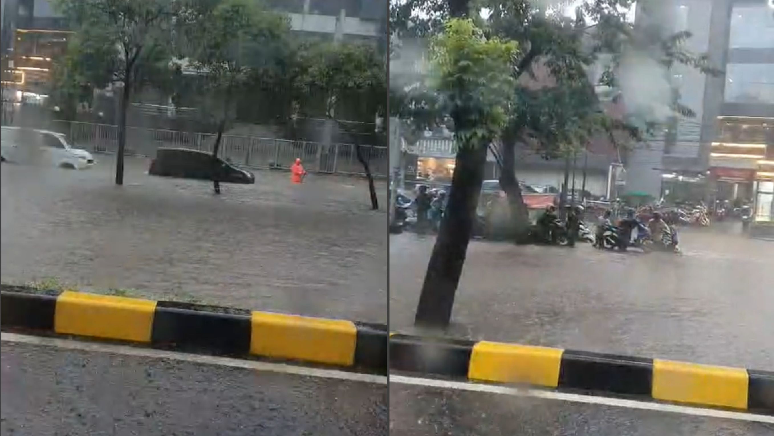 Banjir di Kebayoran Lama Jaksel <b>(Istimewa)</b>