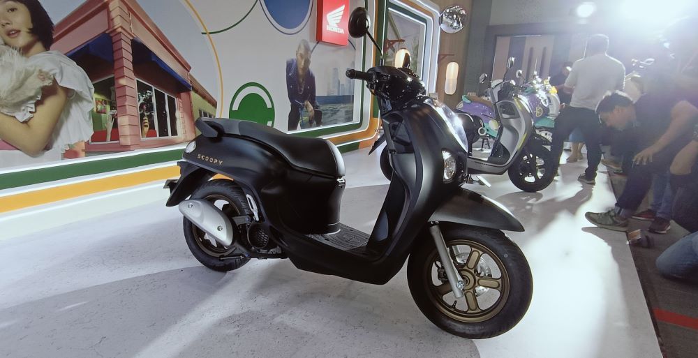 PT Astra Honda Motor (AHM) resmi meluncurkan New Honda Scoopy pada Selasa (5/11/2024). (Foto: Adiantoro/NTV)