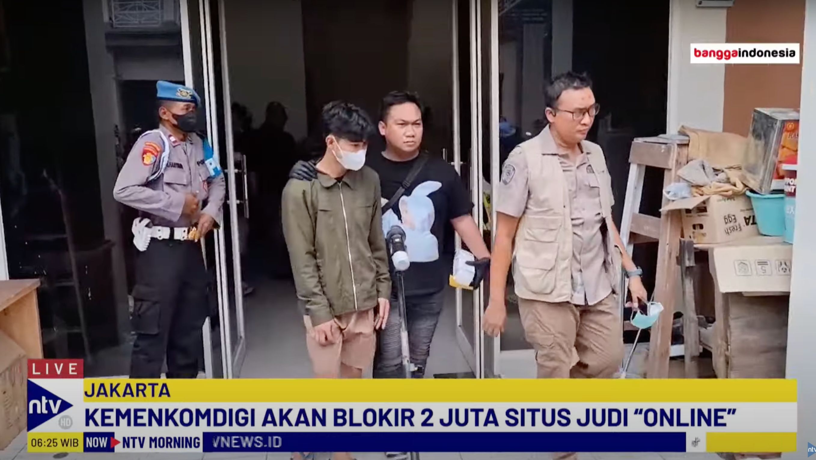 Pegawai Komdigi terlibat judi online. <b>(NTV)</b>