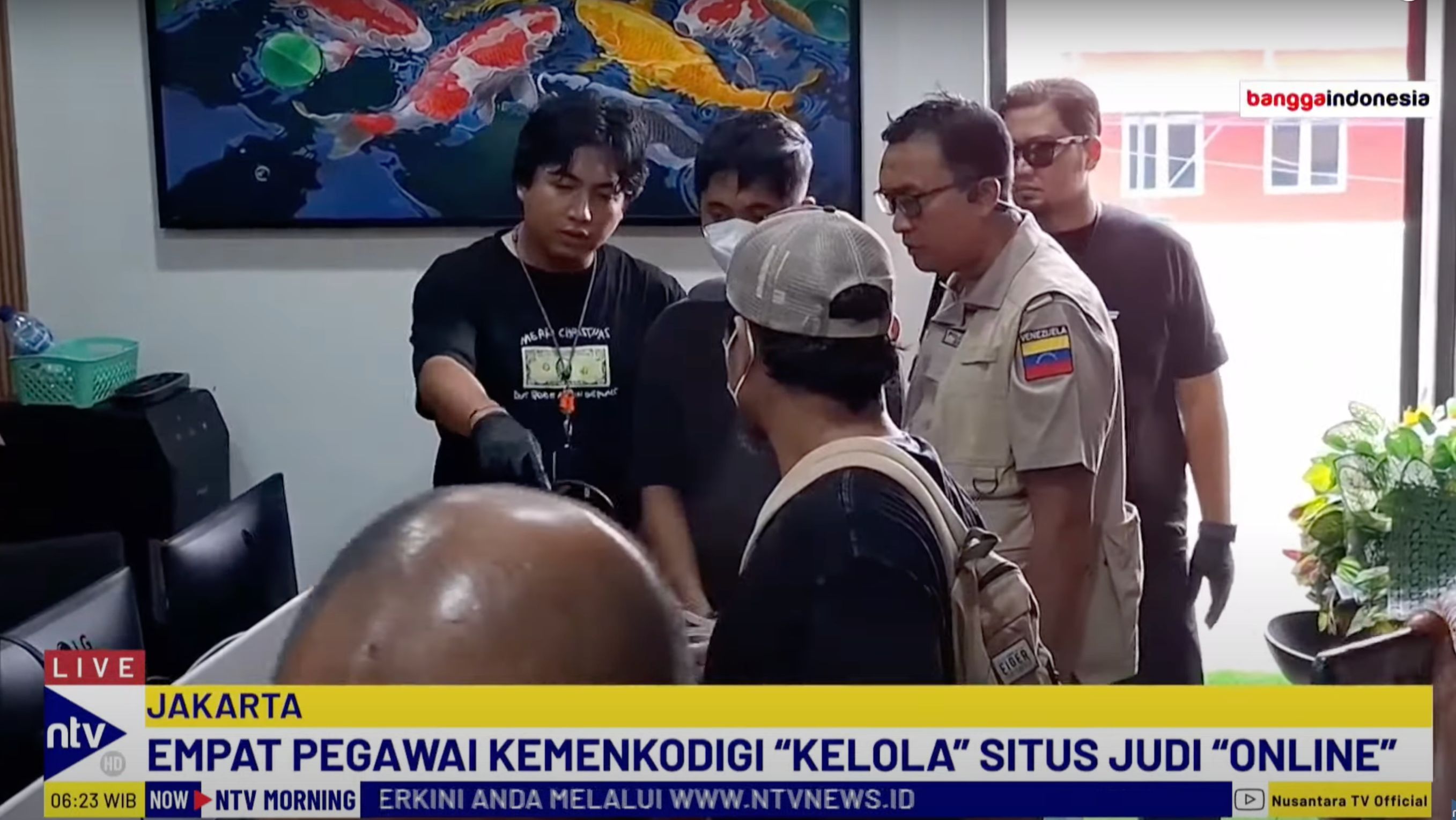 Pegawai Komdigi terlibat judi online. <b>(NTV)</b>