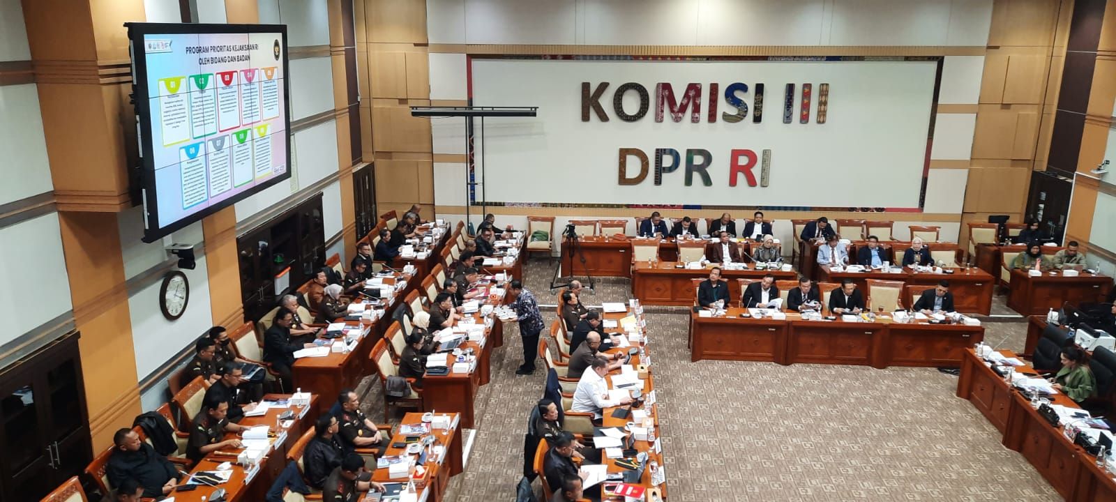 Komisi III DPR Rapat dengan Kejagung (Kejaksaan Agung)  <b>(NTVnews.id)</b>