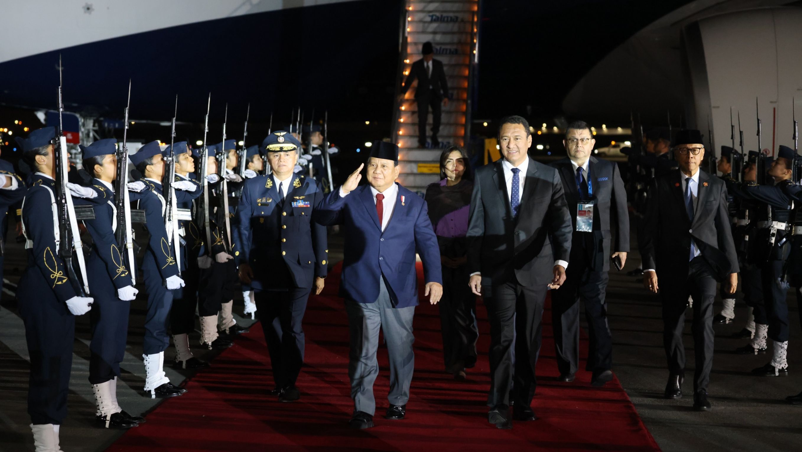 Prabowo di Peru <b>(Ist.)</b>