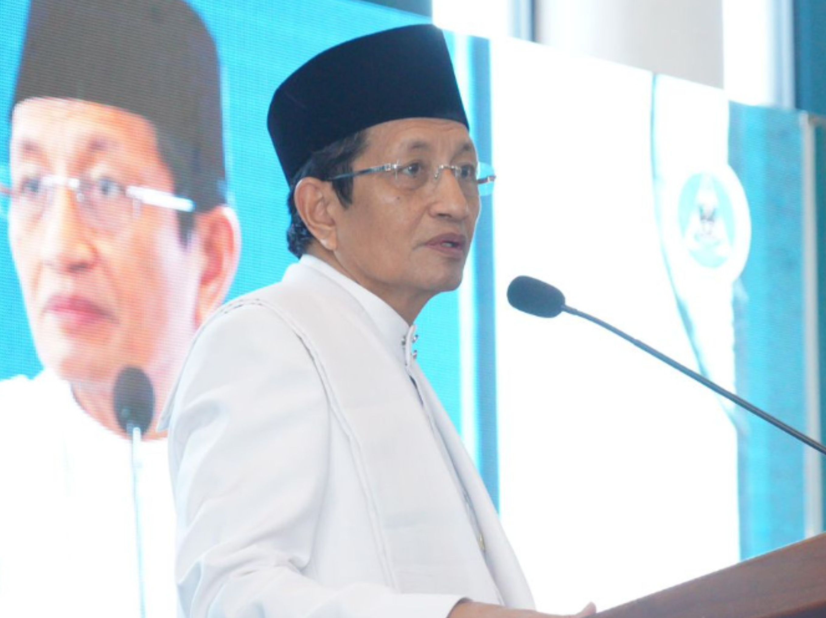 Menteri Agama Nasaruddin Umar. Foto: Dwiki Iqbal <b>(WEBSITE KEMENTERIAN AGAMA RI)</b>