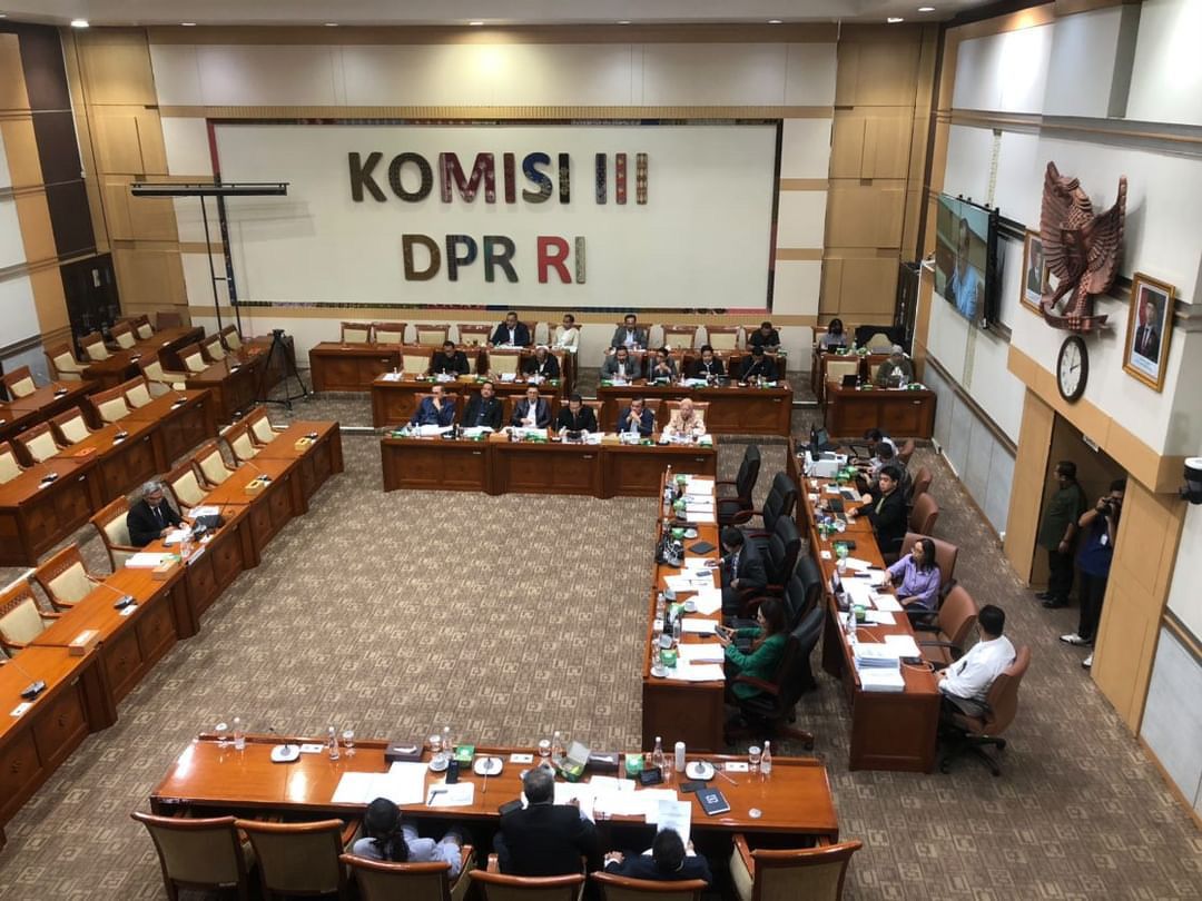 Komisi III DPR RI Rapat Pemilihan dan Penetapan Calon Pimpinan KPK Masa Jabatan Tahun 2024-2029 <b>(NTVnews.id)</b>