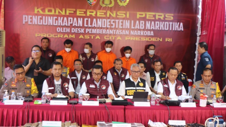 Polri Ungkap Jaringan Narkoba <b>(Istimewa)</b>