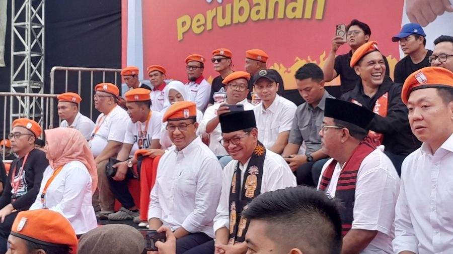 Anies Baswedan, Pram-Rano <b>(Ntvnews.id/ Adiansyah)</b>