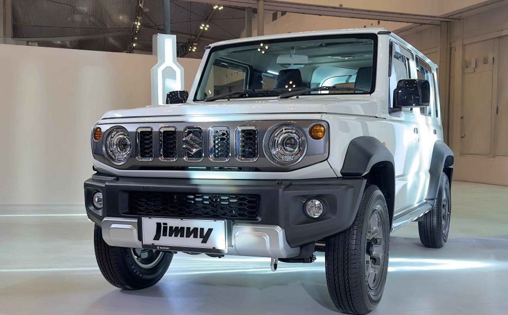 Suzuki Jimny 5-door White Rhino Edition di MUF GJAW 2024. (Foto: Istimewa/Suzuki)