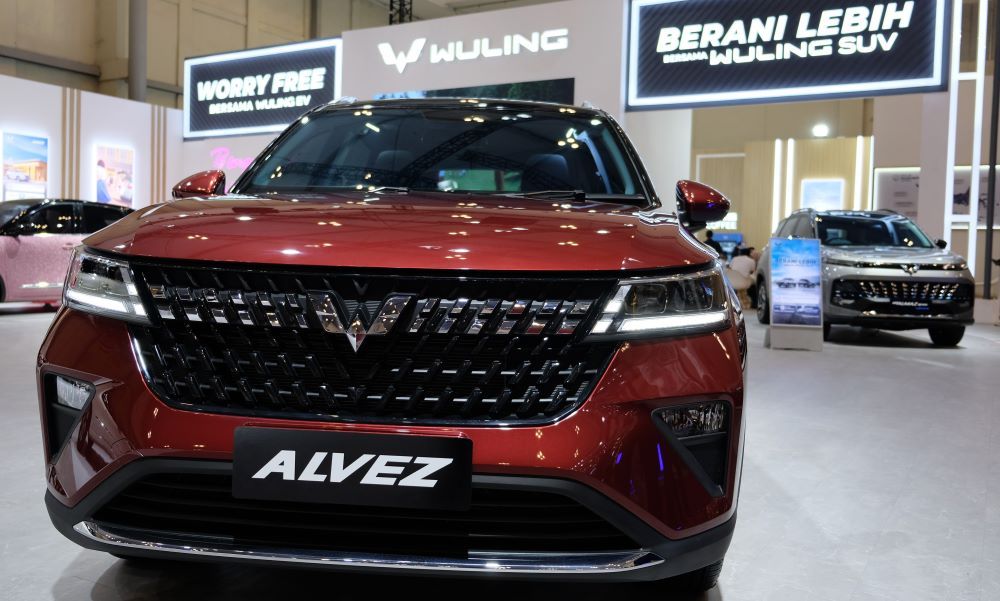 Wuling SUV turut hadir di booth Wuling di MUF GJAW 2024. (Foto: Istimewa/Wuling)