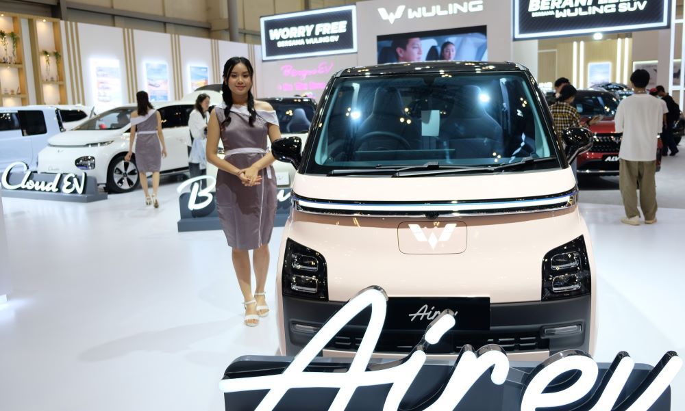 Wuling Air ev hadir di MUF GJAW 2024. (Foto: Dok/Istimewa)