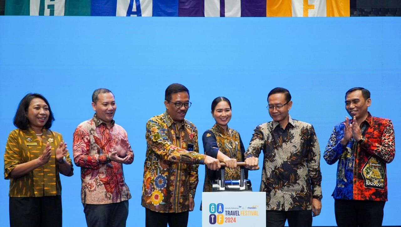 Garuda Indonesia Travel Festival (GATF) 2024 di Istora Senayan, pada Jumat, 29 November 2024. <b>(Dok.Istimewa)</b>