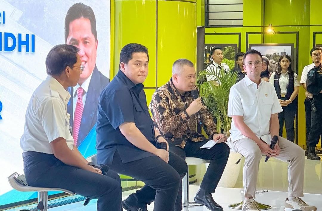 Erick Thohir, Dudy Purwagandhi, Raffi Ahmad <b>(Instagram )</b>