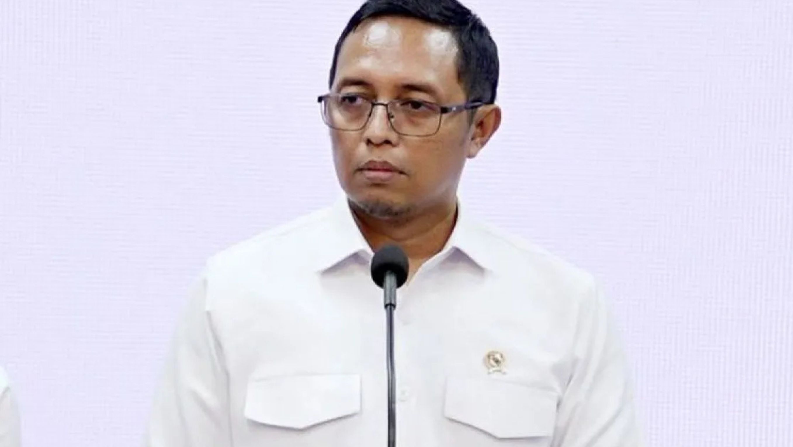 Kepala Kantor Komunikasi Kepresidenan Hasan Nasbi <b>(ANTARA (Yogi Rachman))</b>