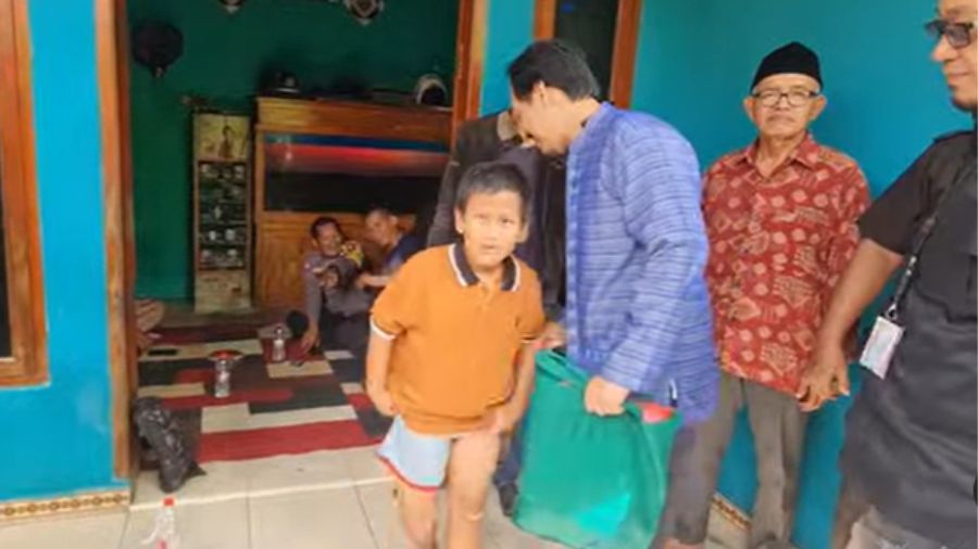 Bocah hilang kembali ditemukan <b>(Instagram @siehumaspolsekkembangan)</b>