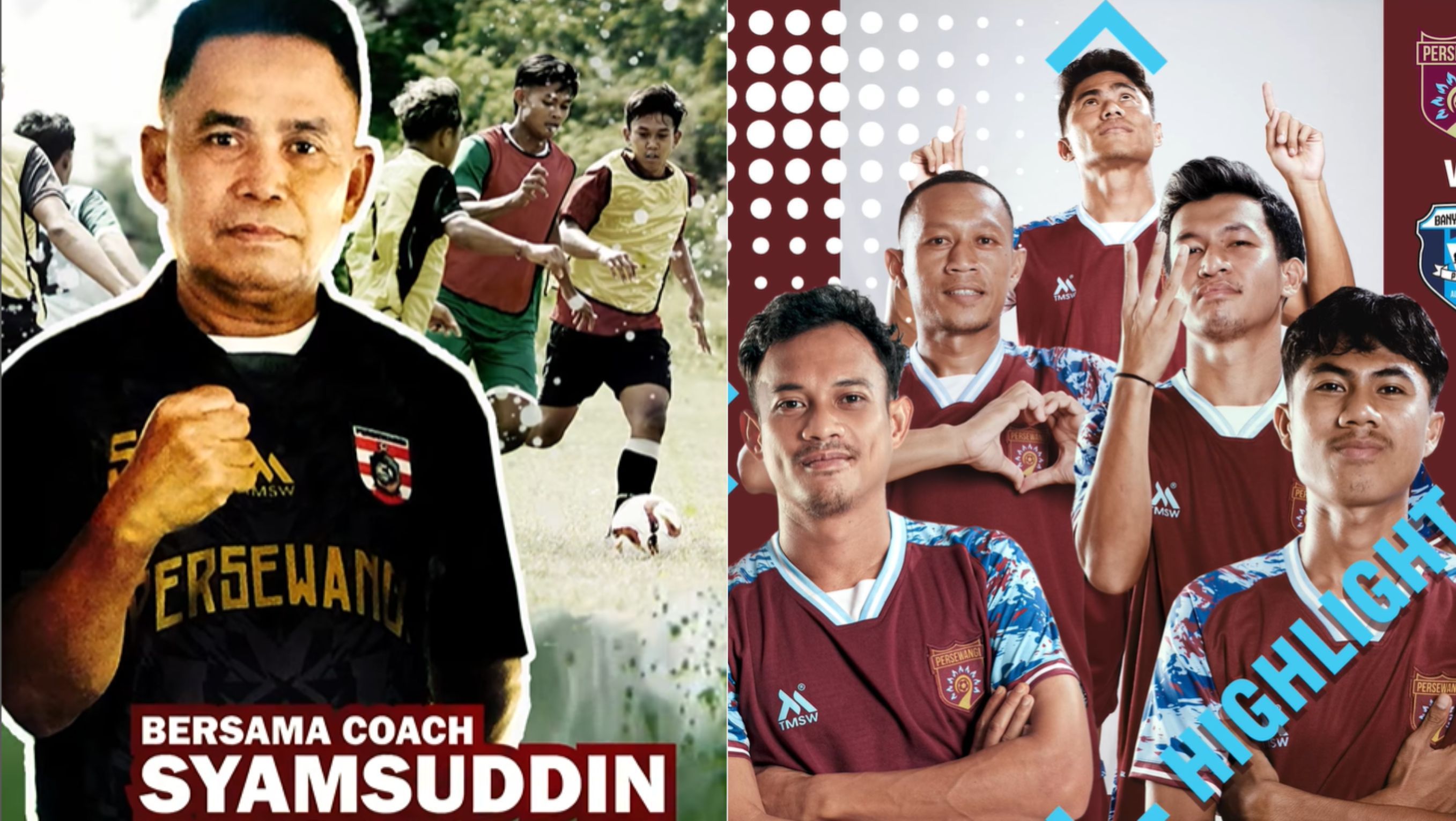 Coach Syamsuddin dan Persewangi <b>(Instagram)</b>