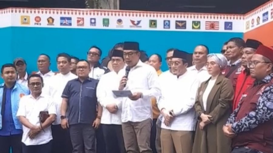 Ridwan Kamil-Suswono <b>(Ntvnews.id/ Adiansyah)</b>