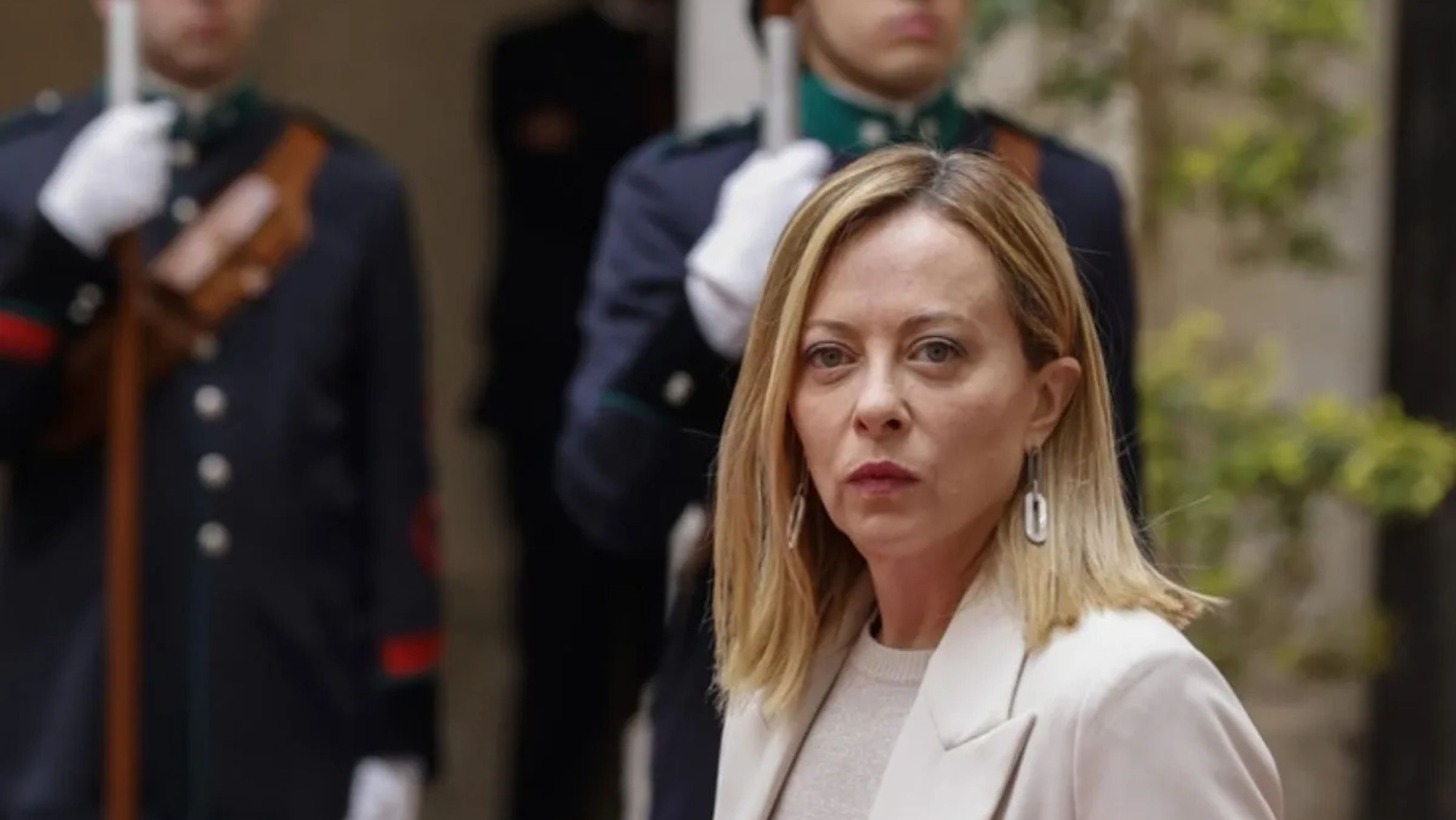 Perdana Menteri Italia Giorgia Meloni pada Minggu (15/12/2024)  mengumumkan pengunduran dirinya sebagai presiden kelompok Konservatif dan Reformis Eropa (ECR) di Parlemen Eropa. <b>(ANTARA/Anadolu/py)</b>