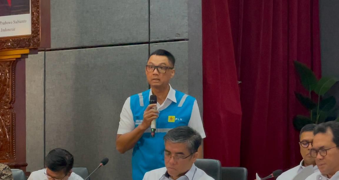 Direktur Utama PT PLN (Persero) Darmawan Prasodjo (Ntvnews.id-Muslimin Trisyuliono).