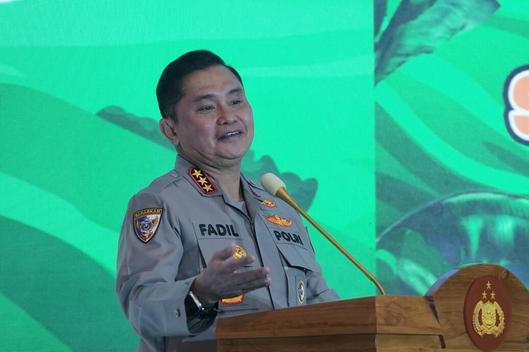 Kepala Baharkam, Komjen Pol Mohammad Fadil Imran, dalam Rapat Kerja Teknis (Rakernis) Baharkam Polri/Ist