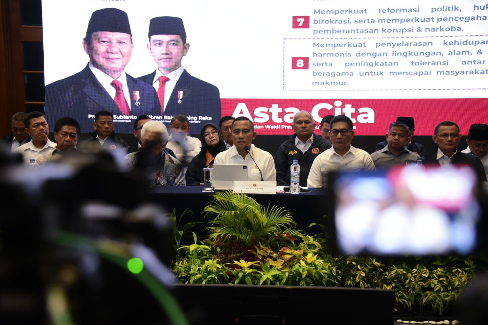 konferensi pers akhir tahun BNPT <b>(Dok. NTVNews.id)</b>