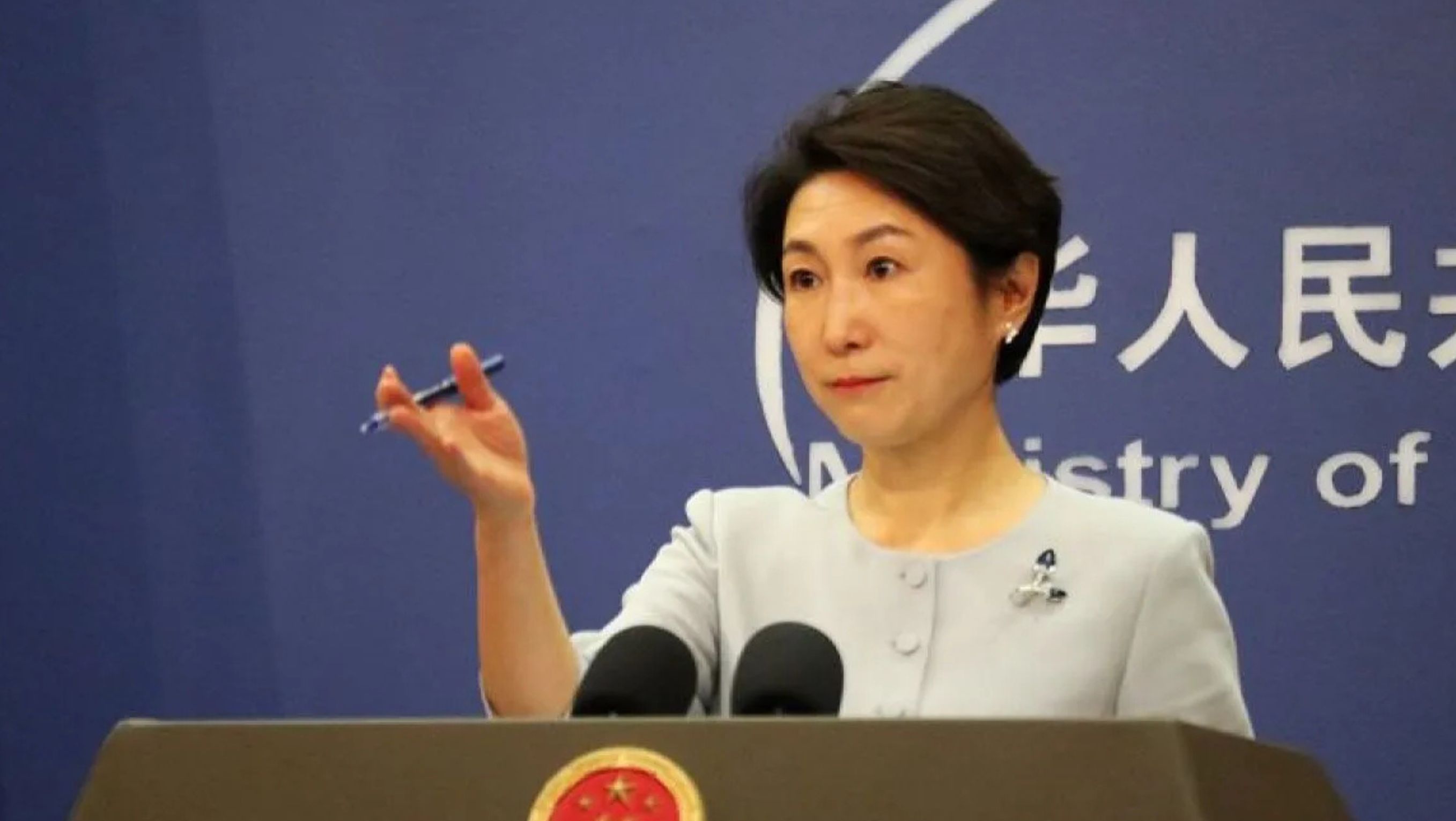 Juru Bicara Kementerian Luar Negeri China Mao Ning <b>((Antara))</b>