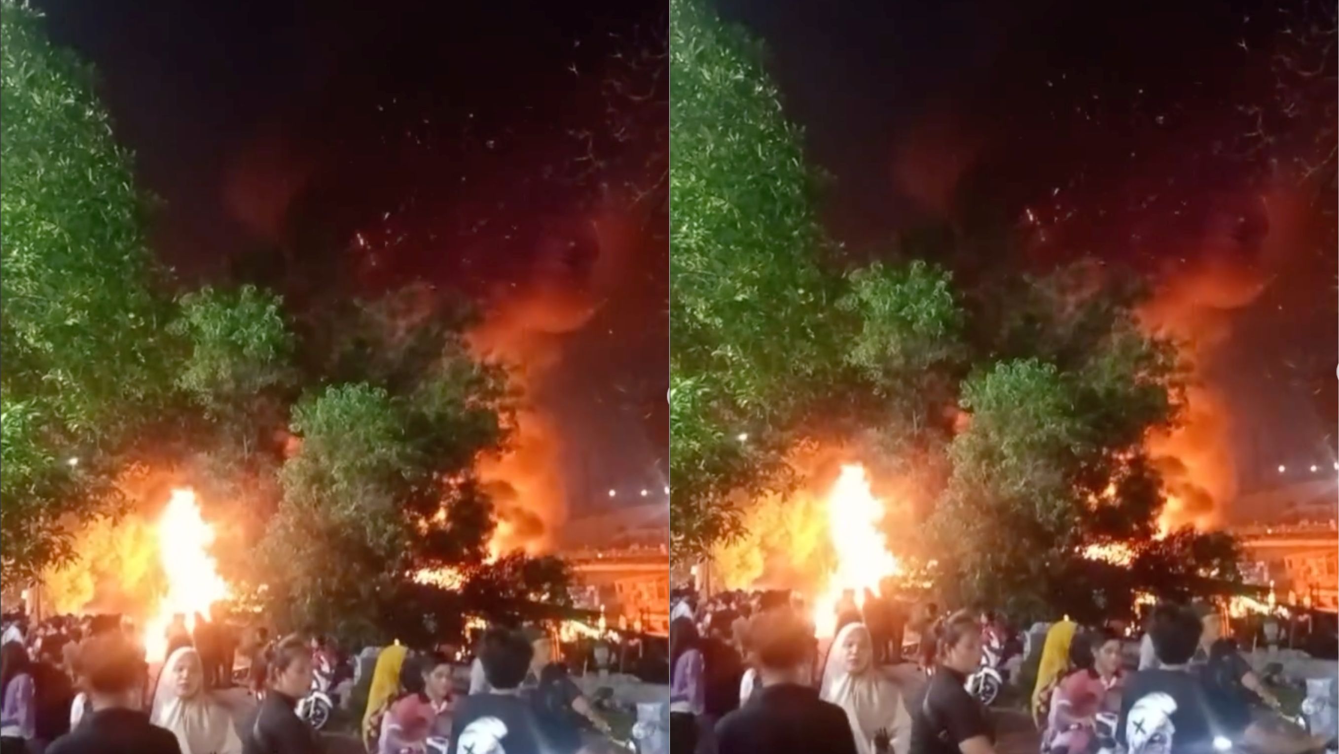 Kebakaran di Cilincing Jakut <b>(Instagram)</b>