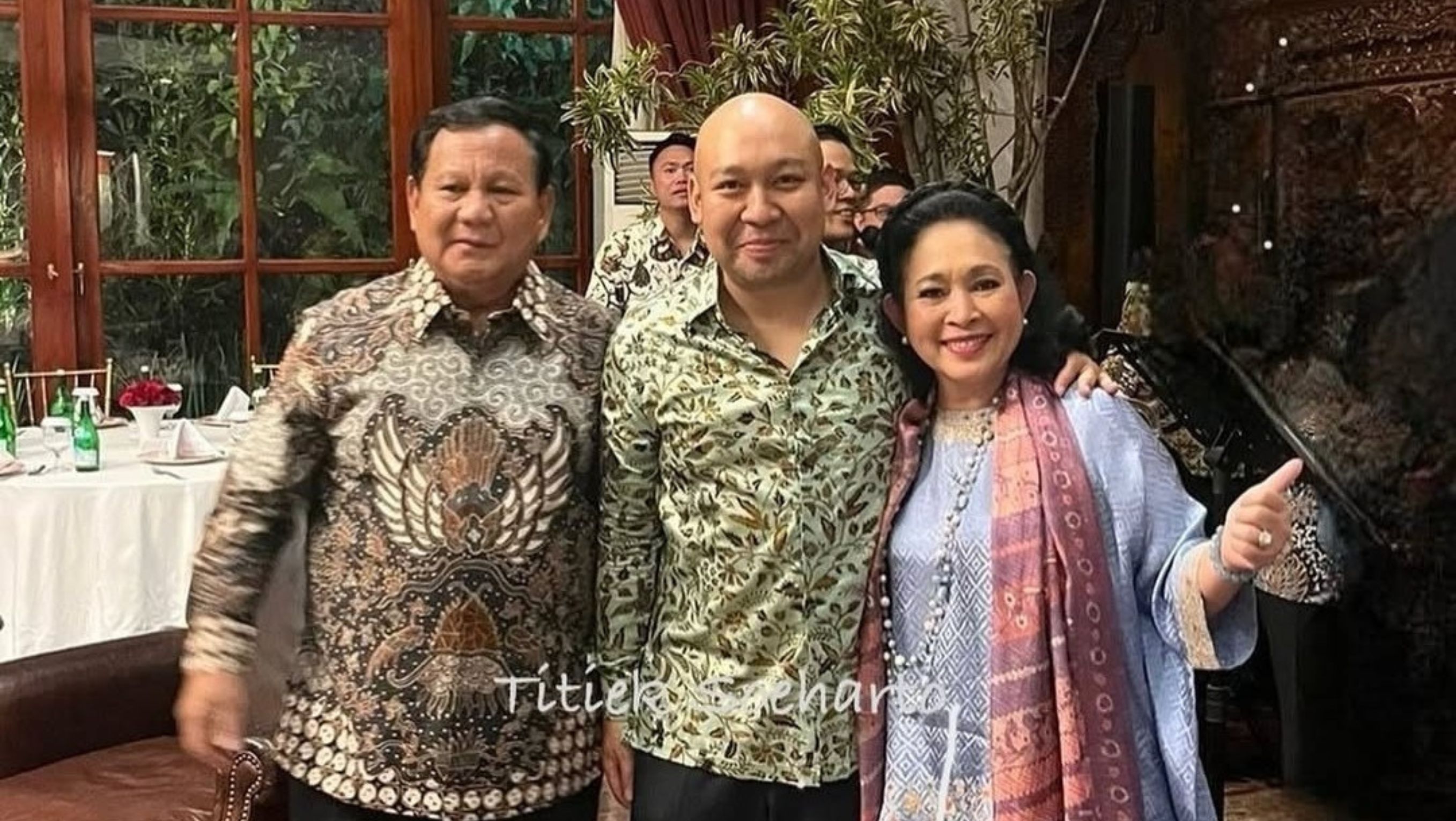 Prabowo, Didit, dan Titiek <b>(Instagram)</b>