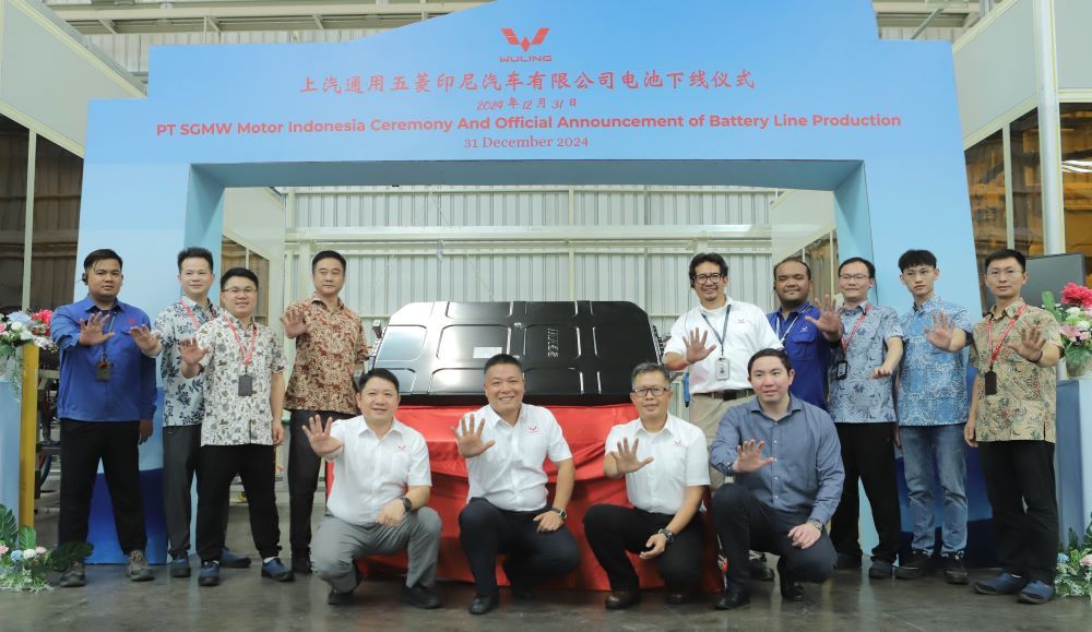 Wuling meresmikan lini produksi Magic Battery di Cikarang dengan dukungan fasilitas lengkap. (Foto: Istimewa/Wuling)
