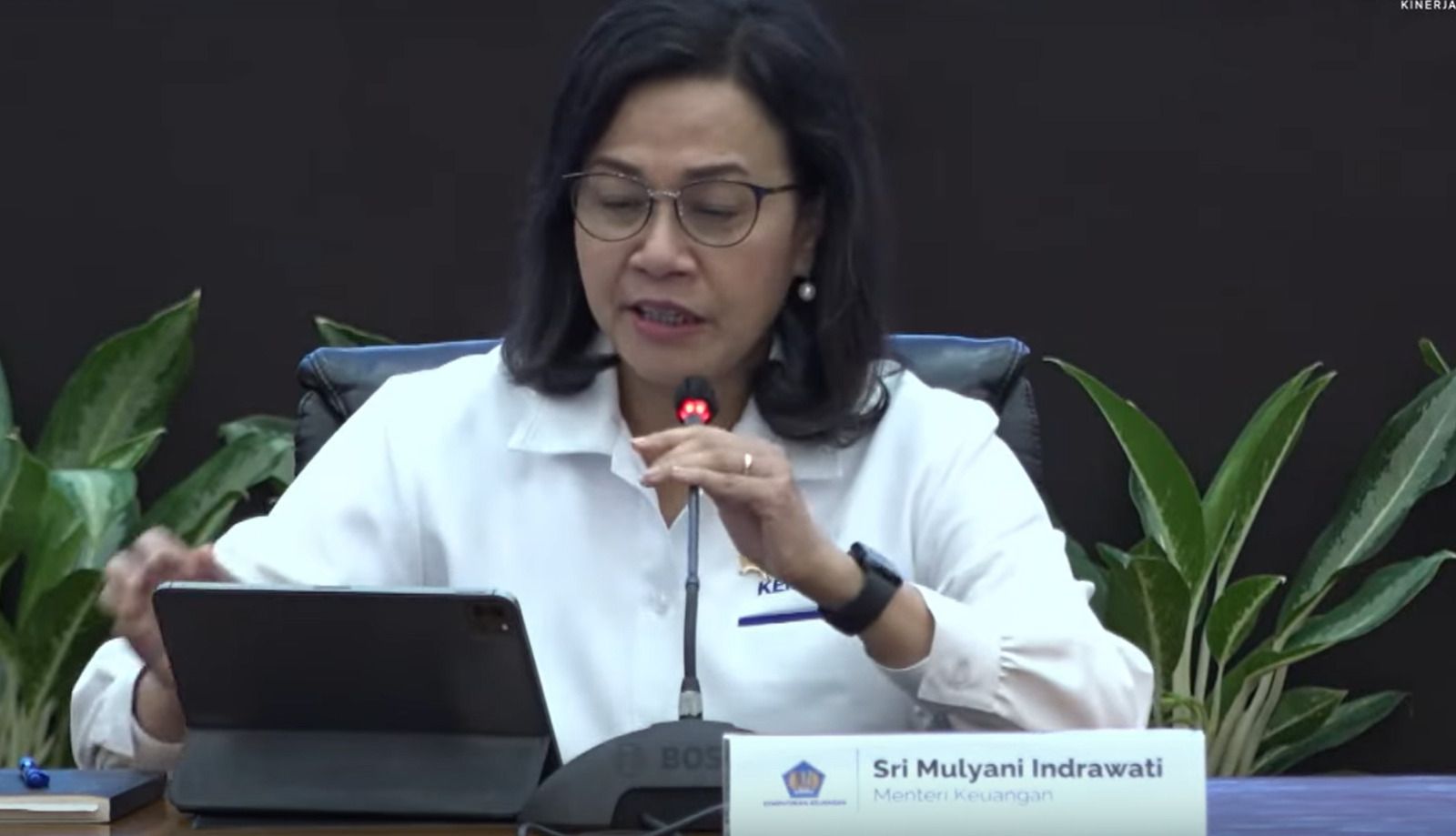 Menkeu Sri Mulyani prediksi pertumbuhan ekonomi Indonesia hanya 5 persen di 2024/Ist