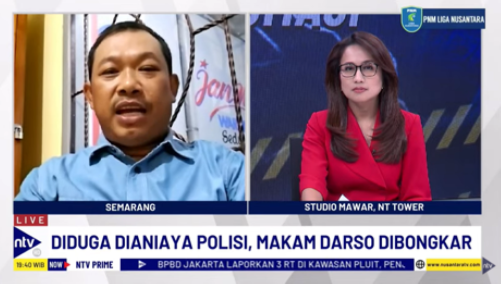 Kuasa Hukum Keluarga Darso, Antoni Yudha Timor dalam Dialog NTV Prime di Nusantara TV