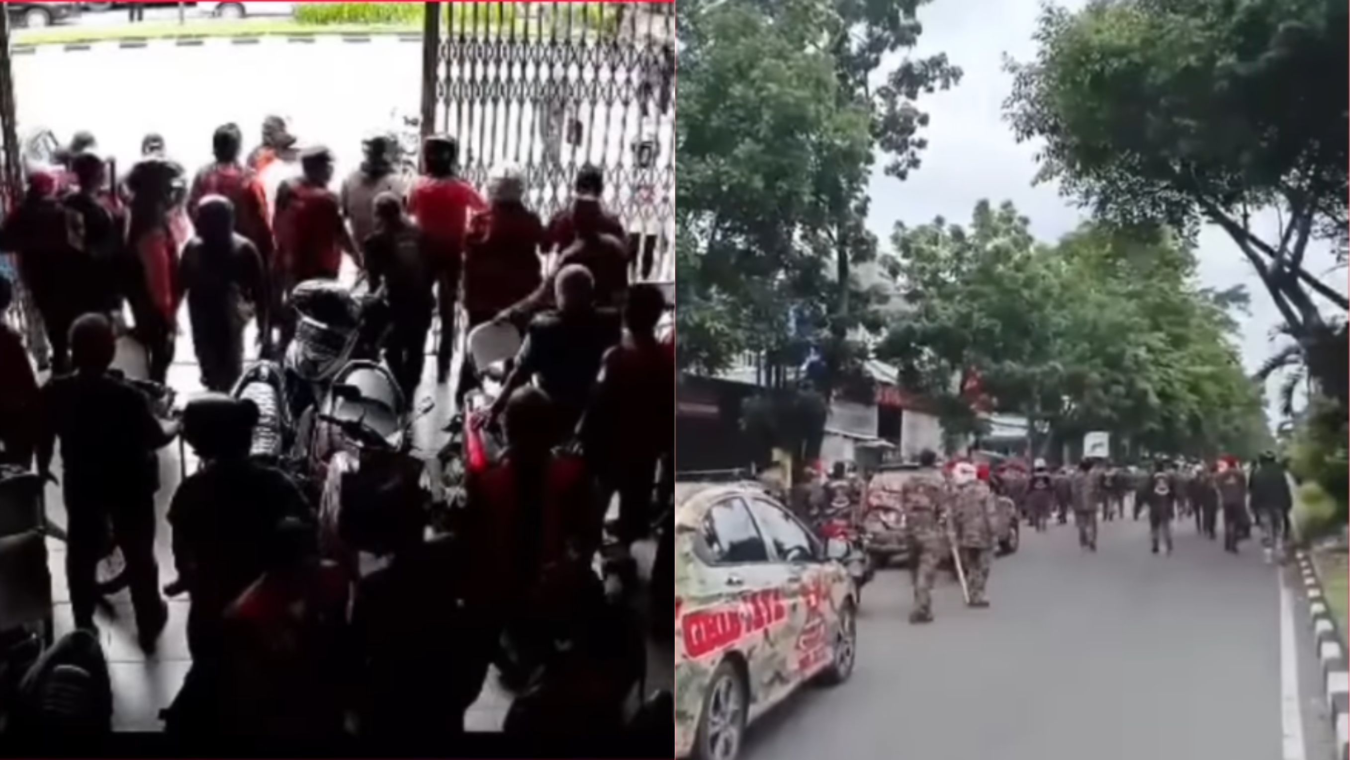 Markas Ormas Pemuda Pancasila Diserang di Bandung <b>(Instagram)</b>