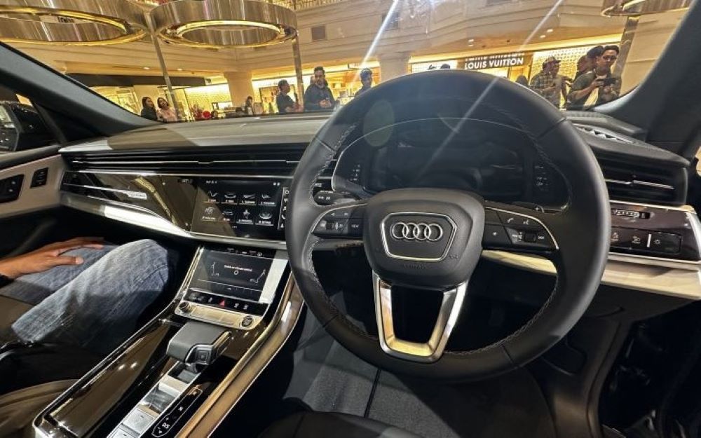 Kabin The New Audi Q8. (Foto: ANTARA/Pamela Sakina) 