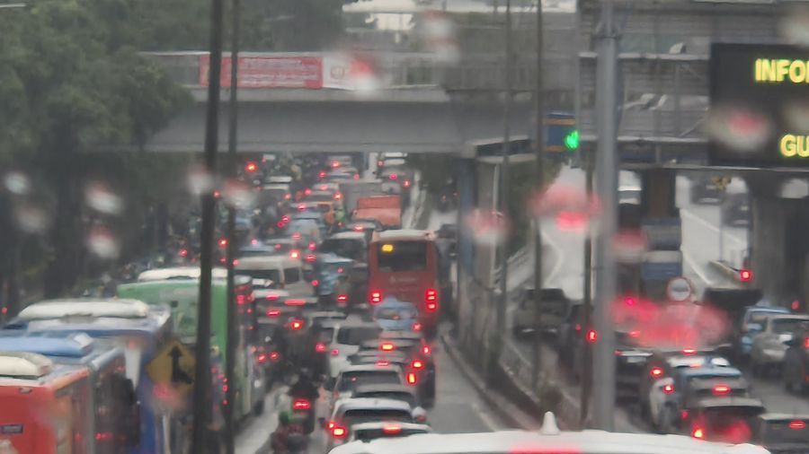 Ilustrasi lalu lintas <b>(X  TMC Polda Metro Jaya)</b>