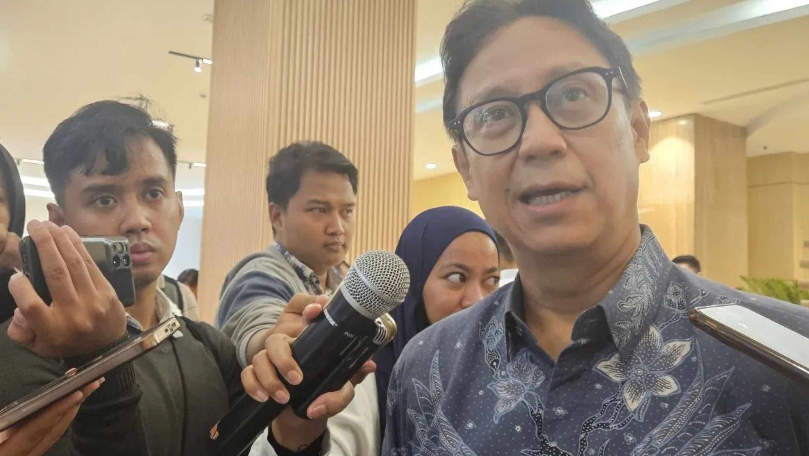 Menteri Kesehatan Budi Gunadi Sadikin  <b>(ANTARA (Mecca Yumna))</b>
