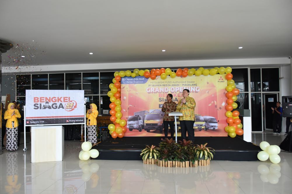 PT KTB meresmikan Bengkel Siaga 24 Jam di PT Bumen Redja Abadi Magelang, Jawa Tengah. (Foto: Istimewa/KTB)