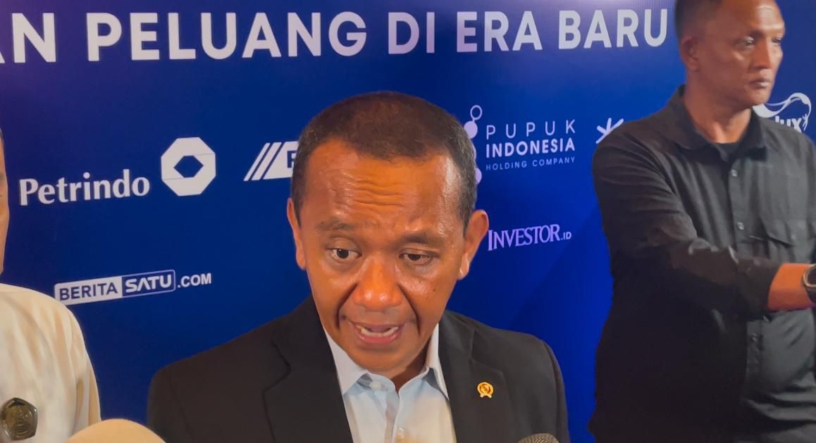 Menteri Energi dan Sumber Daya Mineral (ESDM) Bahlil Lahadalia membantah LPG 3 kg langka dalam beberapa hari terakhir. <b>(Ntvnews.id-Muslimin Trisyuliono)</b>