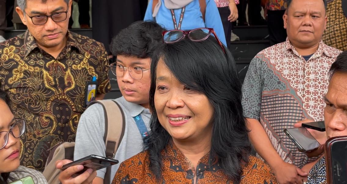 Wakil Menteri Pekerjaan Umum (PU) Diana Kusumastuti mengakui adanya pemangkasan anggaran kementeriannya pada 2025 sebesar Rp81 triliun dari total pagu anggaran sebesar Rp110 triliun. <b>(Ntvnews.id-Muslimin Trisyuliono)</b>