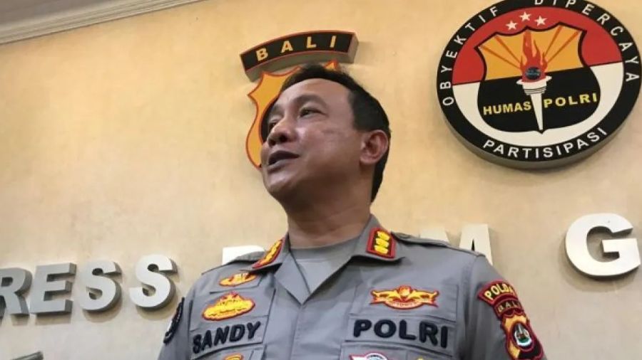 Kepala Bidang Hubungan Masyarakat Kepolisian Daerah Bali Komisaris Besar Polisi Ariasandy.  <b>(Antara/ Rolandus Nampu)</b>
