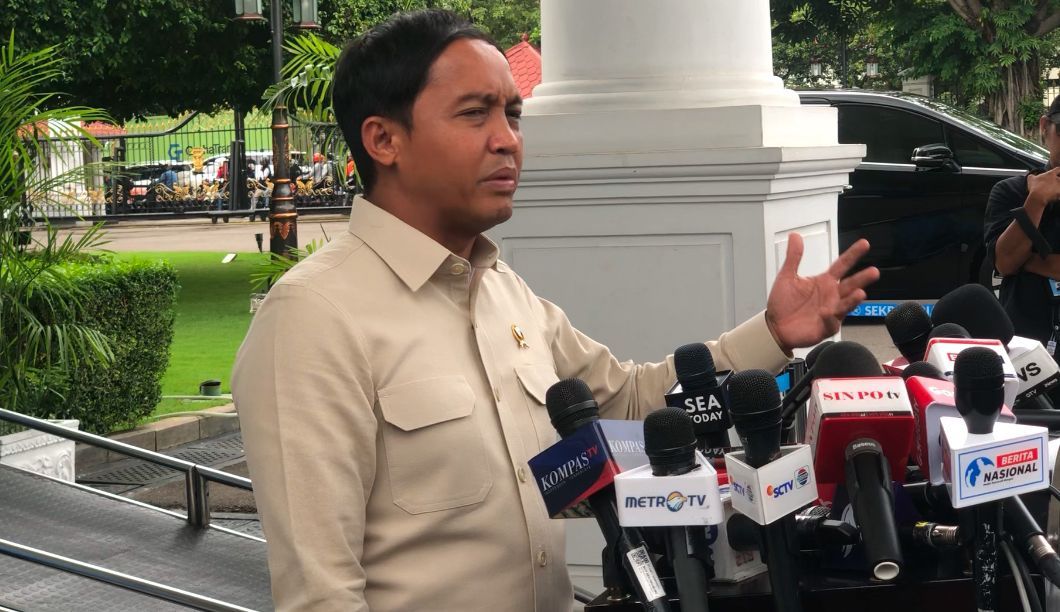 Menteri Kehutanan Raja Juli Antoni <b>(NTVnews.id/Deddy Setiawan)</b>