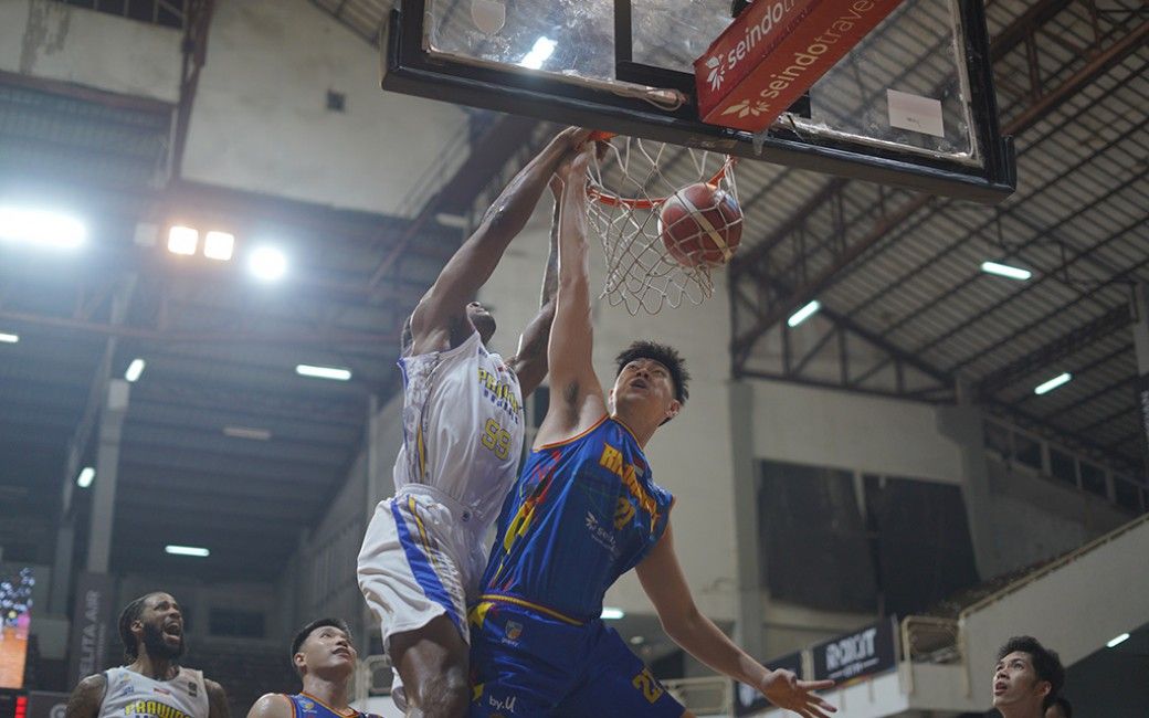 Pertandingan antara Prawira Bandung vs Rajawali Medan di IBL 2025. <b>(Dok.IBL)</b>